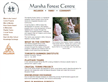 Tablet Screenshot of marshaforest.com